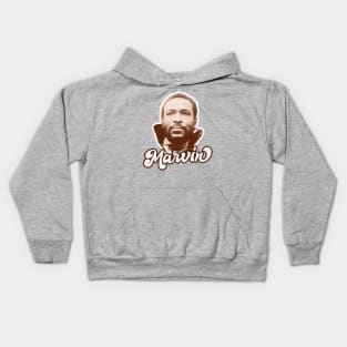 Marvin Gaye / Retro Style Design Kids Hoodie